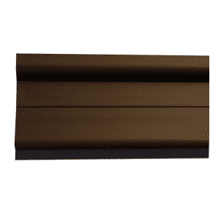 rejet eau aluminium brun