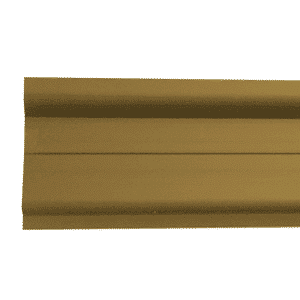 rejet eau aluminium doré