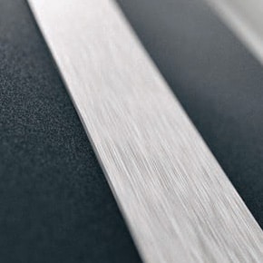 decor insert acier inoxydable