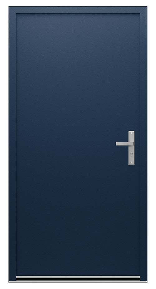 porte d'entrée hybride 70mm - Modèle Paris Ral 5003