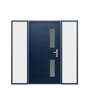 porte imposte laterale double